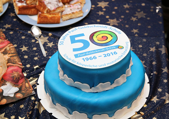 Foto von der Jubiläumstorte
