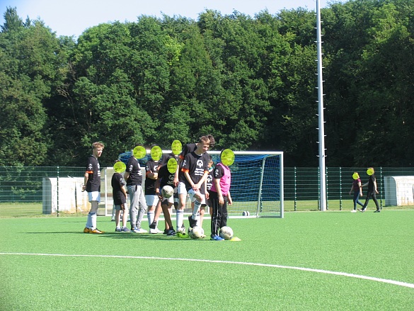 Schüler beim Training