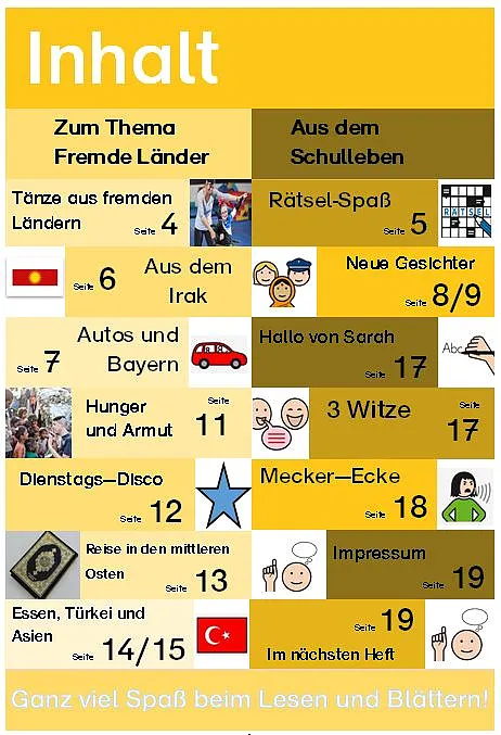 Inhaltsverzeichnis